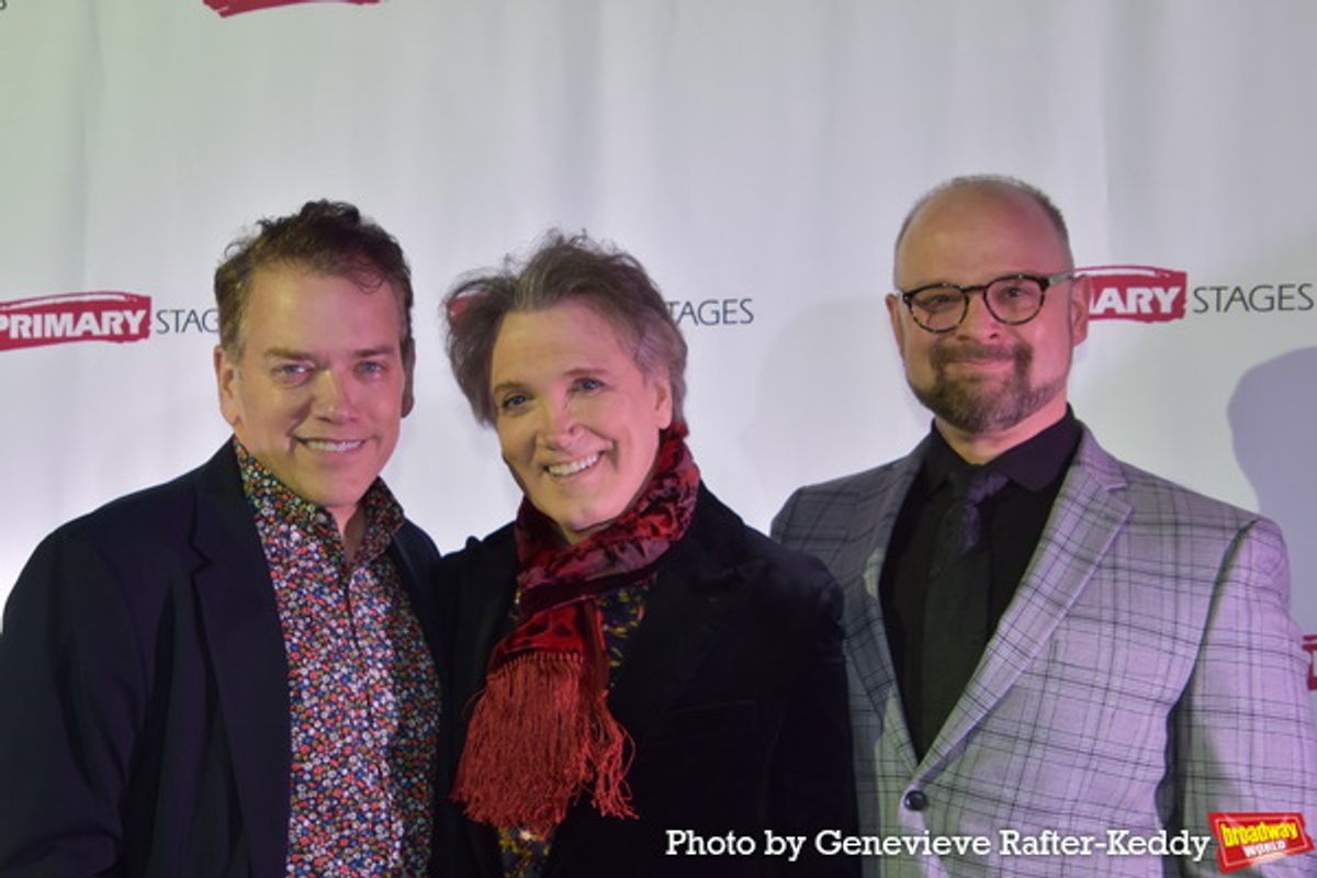 Scott Durkin, Charles Busch and Carl Andress at 