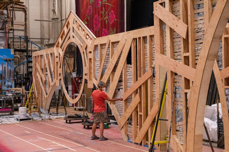 Photos: Behind the Scenes of Seattle Rep's MR. DICKENS AND HIS CAROL Image