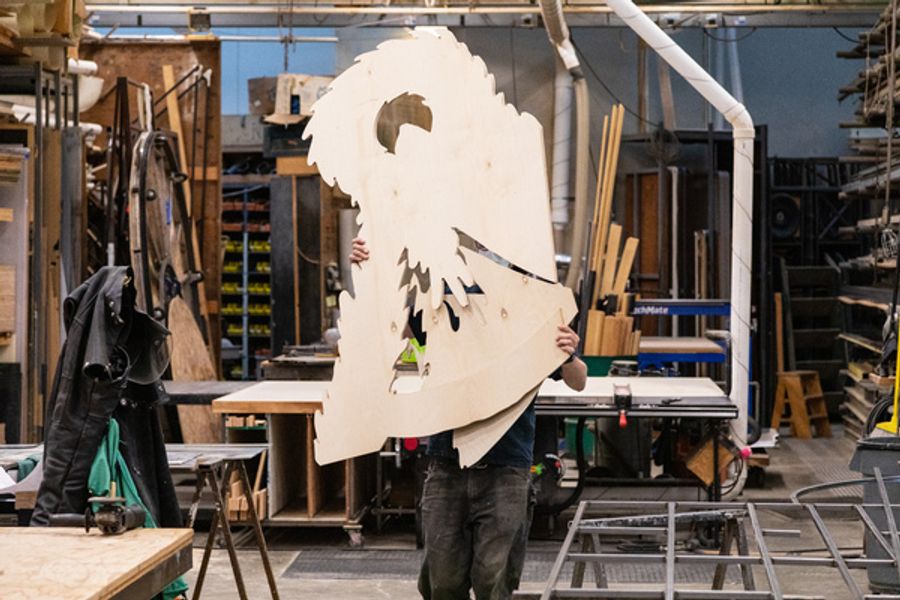 Photos: Behind the Scenes of Seattle Rep's MR. DICKENS AND HIS CAROL Image