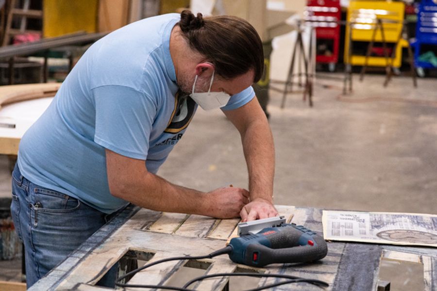 Photos: Behind the Scenes of Seattle Rep's MR. DICKENS AND HIS CAROL Image