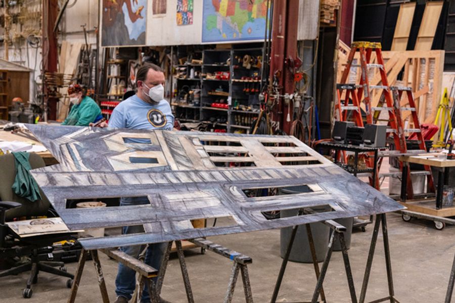 Photos: Behind the Scenes of Seattle Rep's MR. DICKENS AND HIS CAROL Image