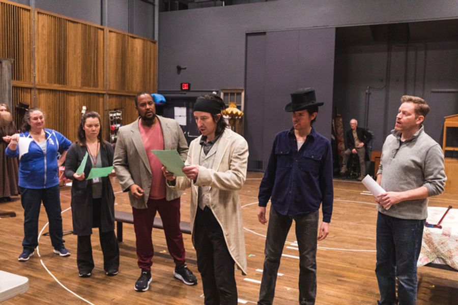 Photos: Behind the Scenes of Seattle Rep's MR. DICKENS AND HIS CAROL Image