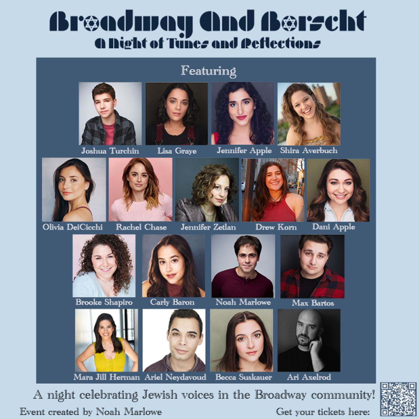 Interview: Noah Marlowe of BROADWAY AND BORSCHT at The Green Room 42 November 21st Interview: Noah Marlowe of BROADWAY AND BORSCHT at The Green Room 42 November 21st Image