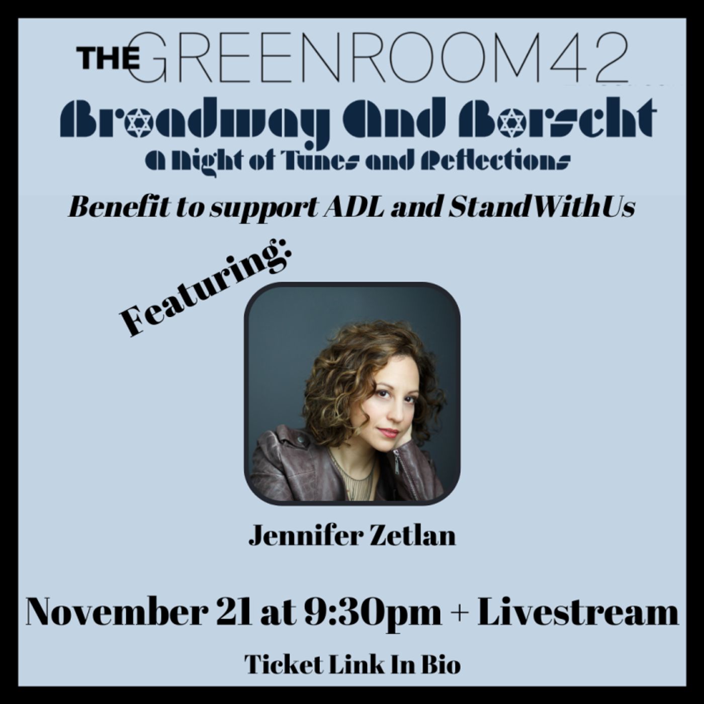 Interview: Noah Marlowe of BROADWAY AND BORSCHT at The Green Room 42 November 21st  Image