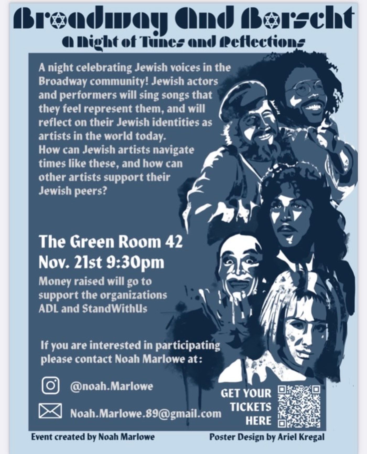 Interview: Noah Marlowe of BROADWAY AND BORSCHT at The Green Room 42 November 21st Interview: Noah Marlowe of BROADWAY AND BORSCHT at The Green Room 42 November 21st Image