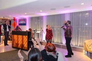 Jennifer Simard & Michael Musto Photo