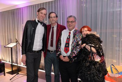 Colin Dixon & Brian Cummings & Michael Musto & Lynn Yaeger Photo