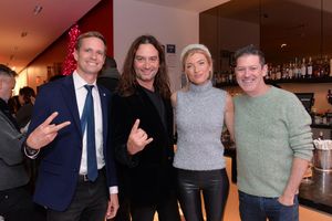 Erik Bottcher & Constantine Maroulis & Sophie Sumner & Eddie Roche Photo