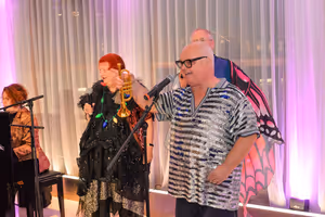 Lynn Yaeger & Mickey Boardman @ BroadwayWorld Lynn Yaeger & Mickey Boardman Photo