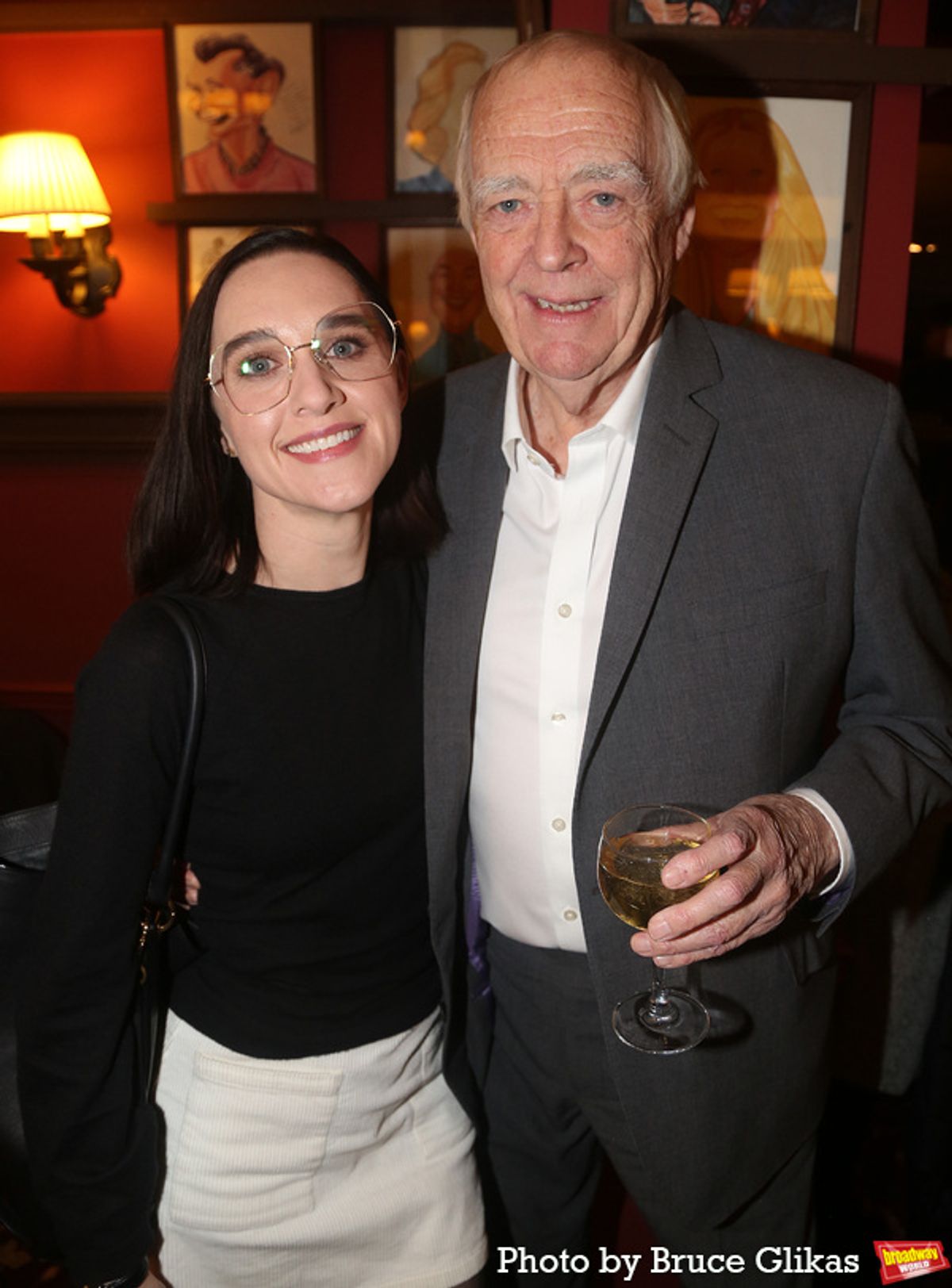 Lena Hall and Sir Tim Rice at 