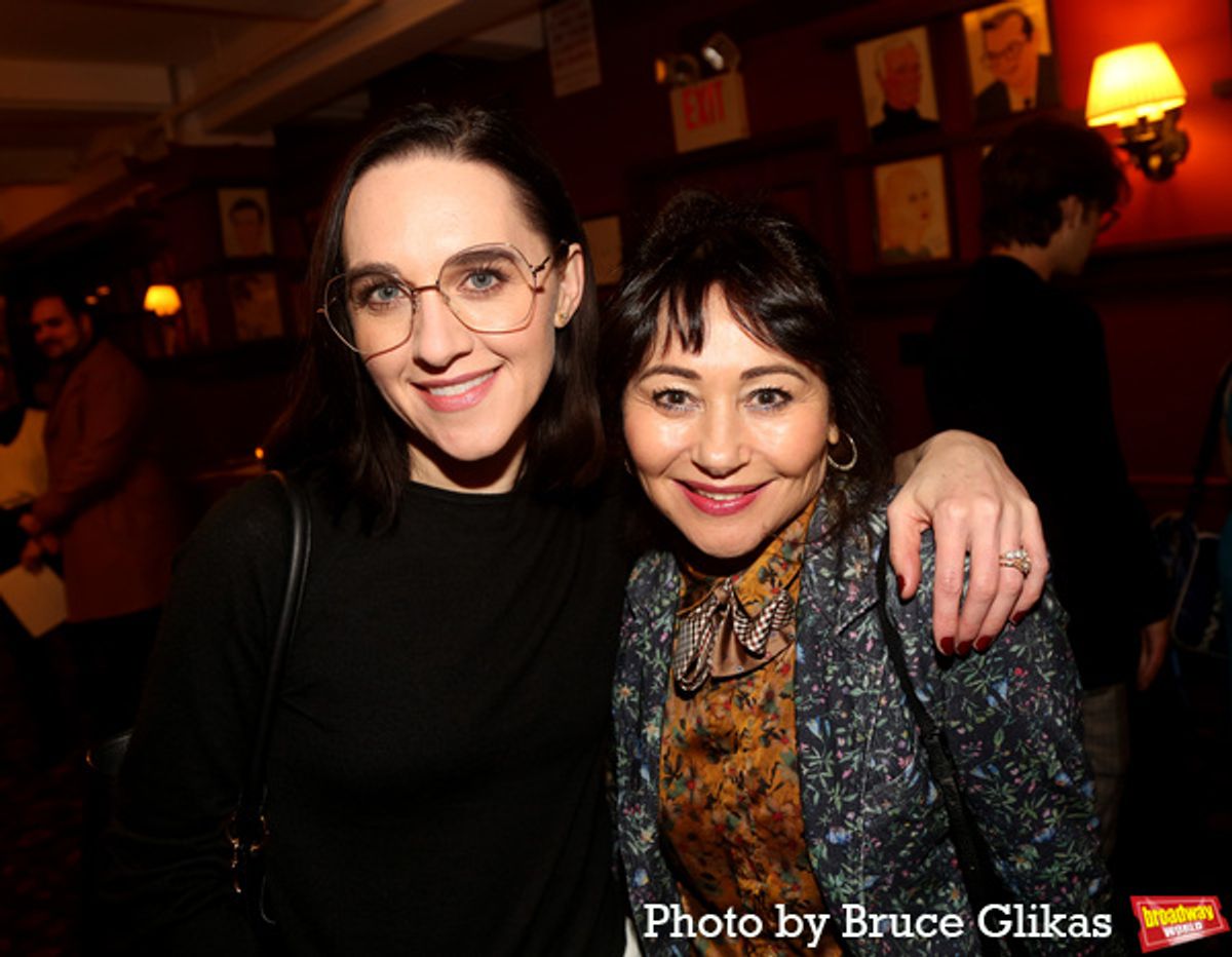 Lena Hall and Frances Ruffelle at 