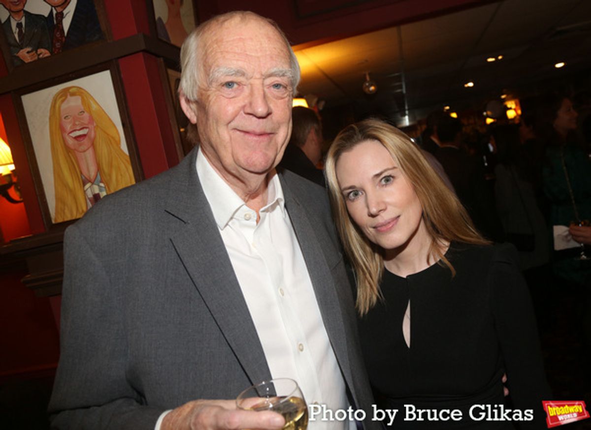 Sir Tim Rice and Imogen Lloyd Webber at 