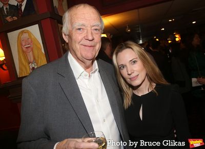 Sir Tim Rice and Imogen Lloyd Webber Photo