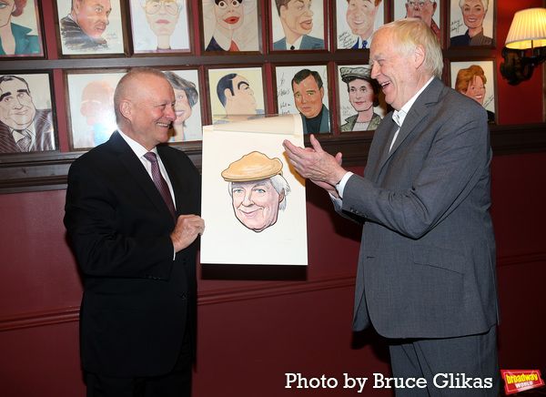Sir Tim Rice and Max Klimavicius Photo