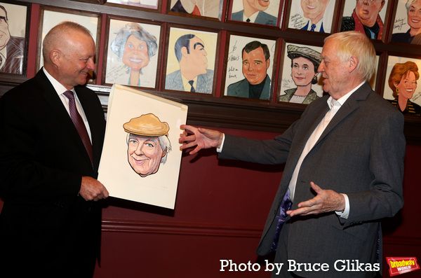 Sir Tim Rice and Max Klimavicius Photo