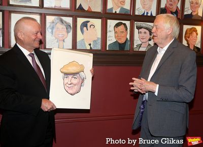 Sir Tim Rice and Max Klimavicius Photo