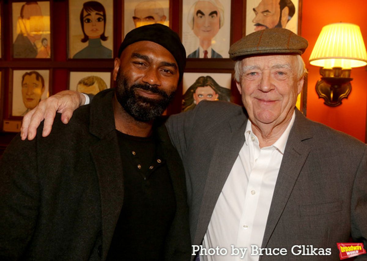 Nik Walker and Sir Tim Rice at 