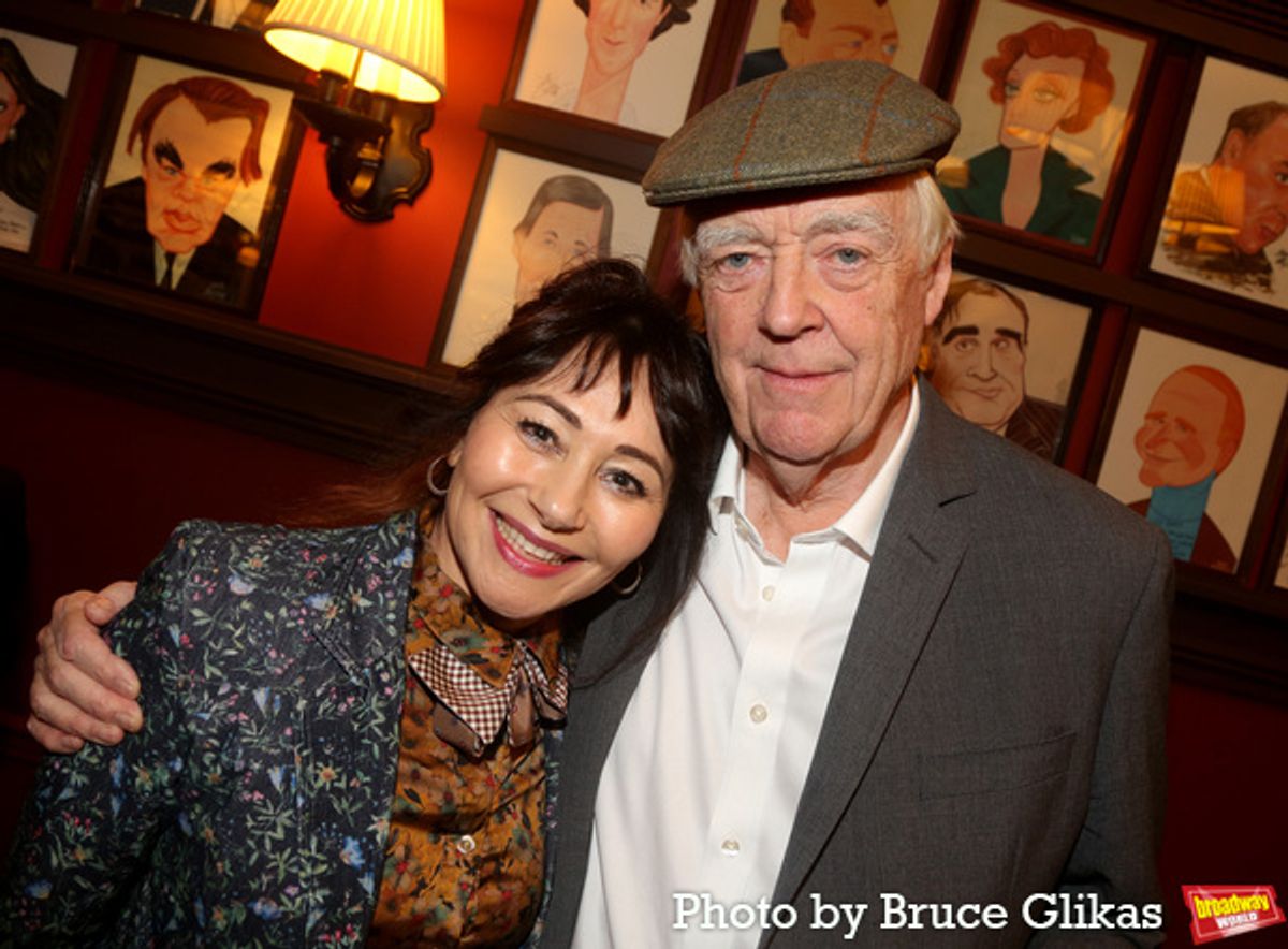 Frances Ruffelle and Sir Tim Rice at 