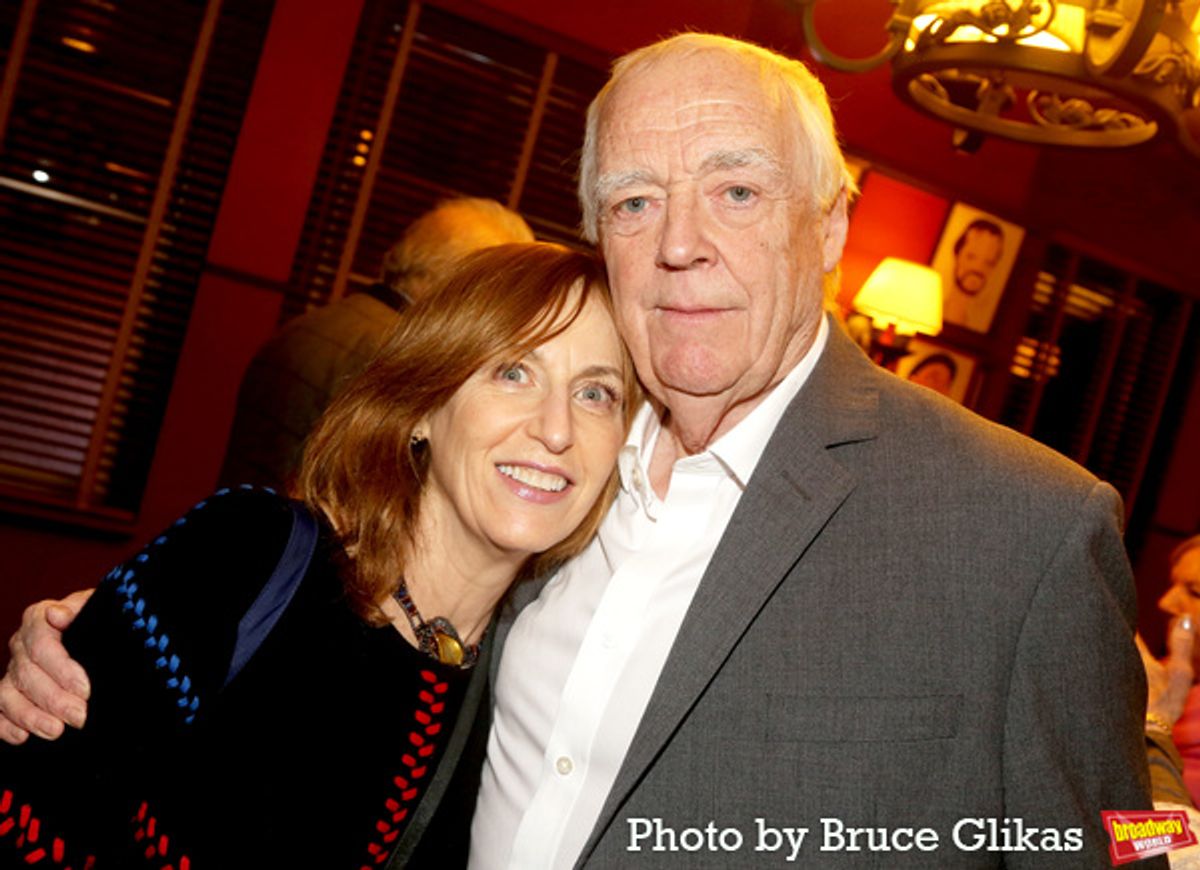 Jackie Green and Sir Tim Rice at 