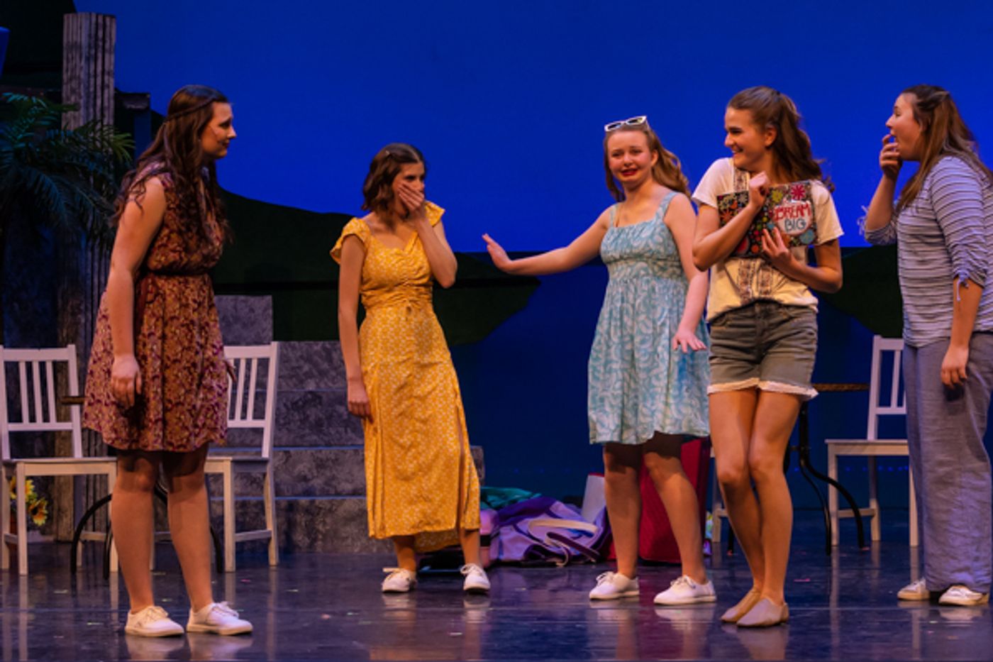 Photos: First look at New Albany High School Theatre's MAMMA MIA! Photos: First look at New Albany High School Theatre's MAMMA MIA! Image