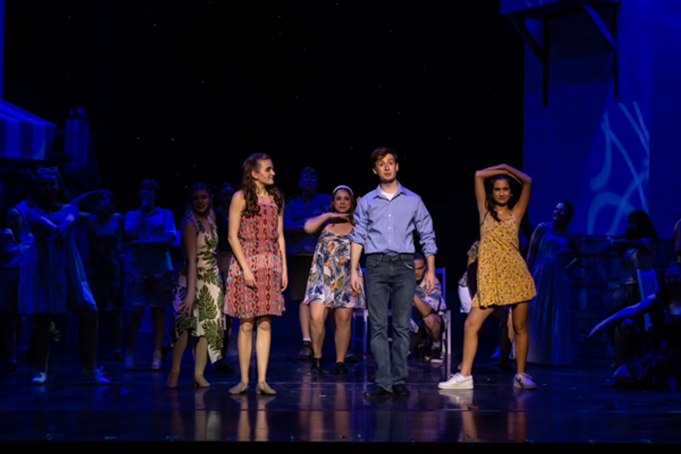 Photos: First look at New Albany High School Theatre's MAMMA MIA! Photos: First look at New Albany High School Theatre's MAMMA MIA! Image