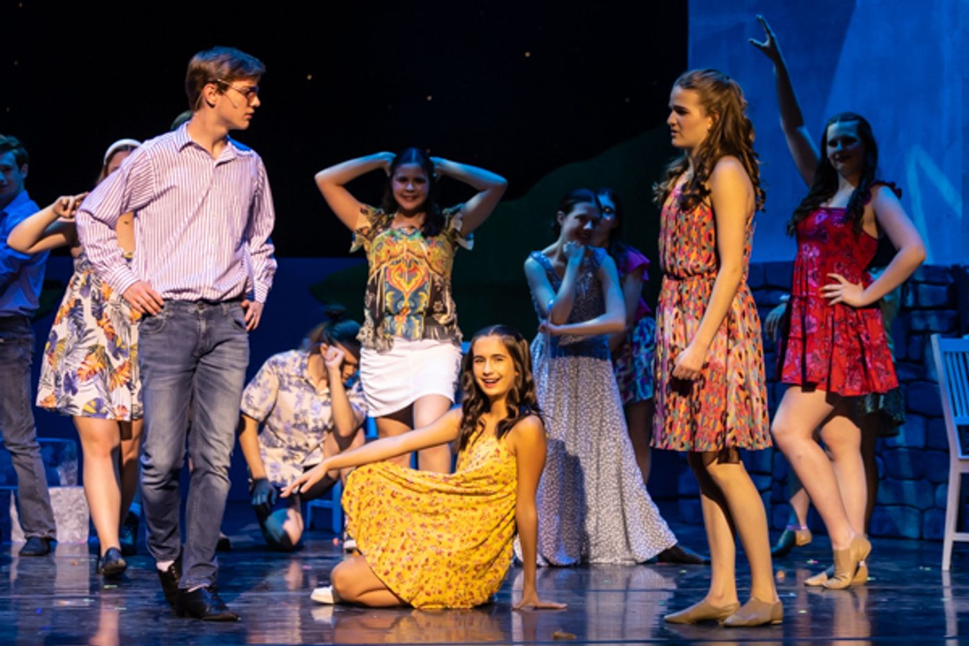Photos: First look at New Albany High School Theatre's MAMMA MIA! Photos: First look at New Albany High School Theatre's MAMMA MIA! Image