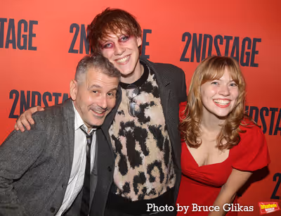Director David Cromer, Charlie Foster and Jane Ackermann  Photo