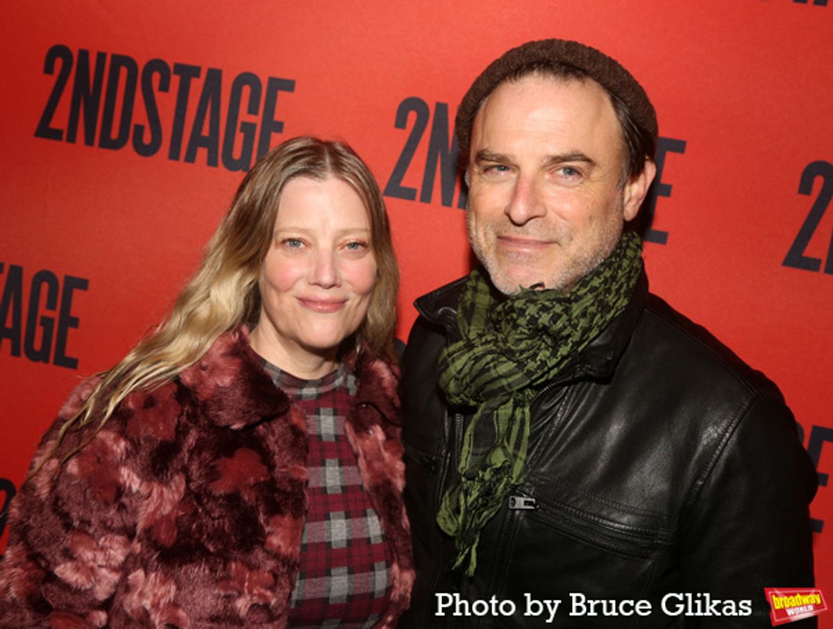 Kellie Overbey and Tony Crane at 