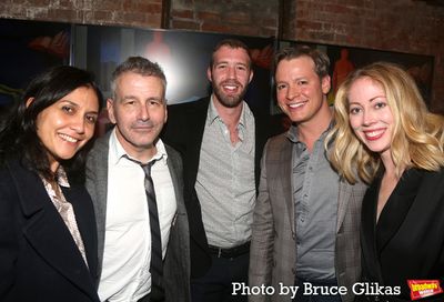 Costume Designer Branda Abbandandolo, Director David Cromer, Eamon Foley, Billy Wheel Photo