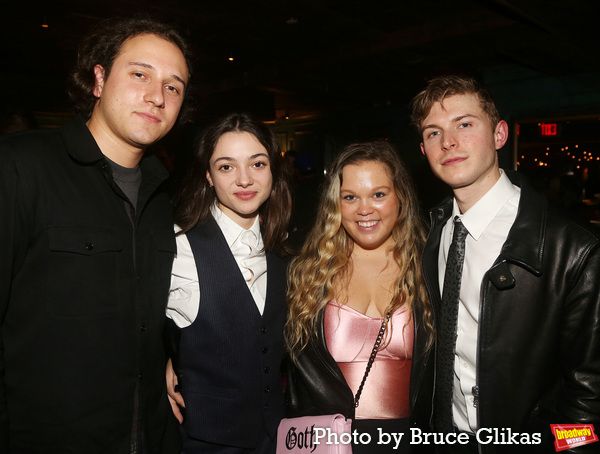 Ben Lederman, Lily McInerny, Casey Bailey and Johnny Berchtold Photo