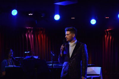 Music Director Drew Wutke and host Thomas March Photo