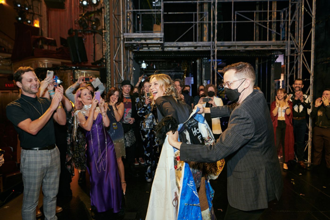 Photos: Erica Mansfield Receives the Legacy Robe for ALMOST FAMOUS Photos: Erica Mansfield Receives the Legacy Robe for ALMOST FAMOUS Image