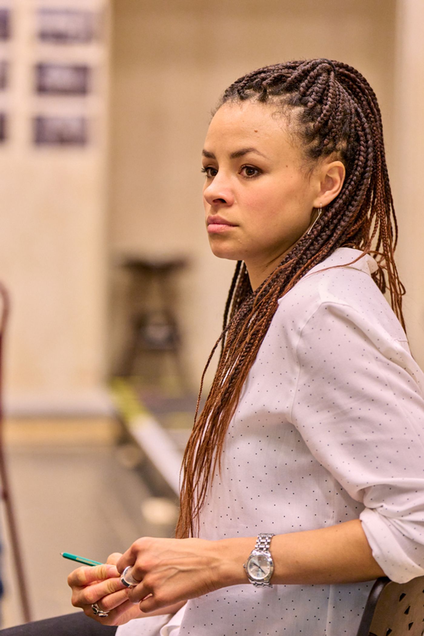 Photos: Inside Rehearsal For WATCH ON THE RHINE at Donmar Warehouse  Image