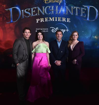 James Marsden, Idina Menzel, Patrick Dempsey and Amy Adams Photo