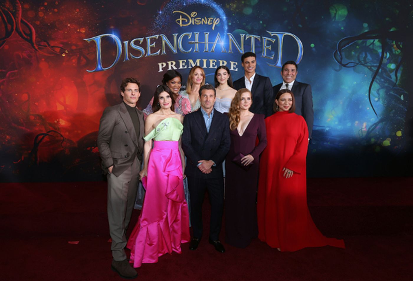 Photos: Idina Menzel, Amy Adams & the DISENCHANTED Cast Hit the Red Carpet at Hollywood Premiere  Image