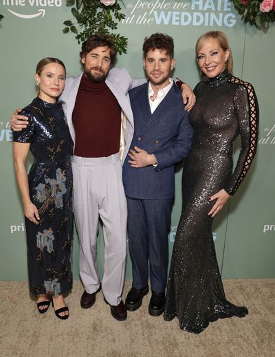 Kristen Bell, Dustin Milligan, Ben Platt and Allison Janney Photo