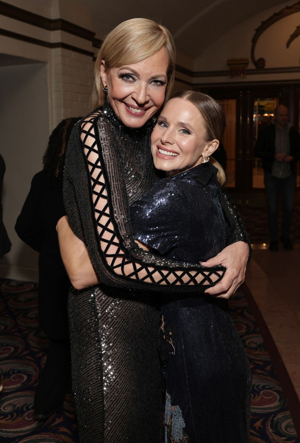 Allison Janney and Kristen Bell at 