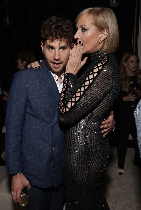 Ben Platt and Allison Janney Photo