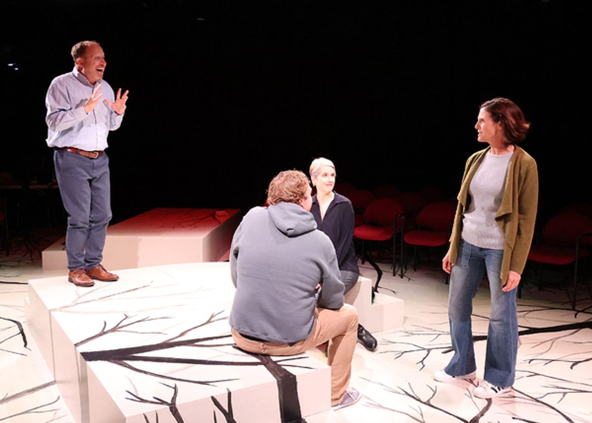 William Mullin, Tom Sharp Anne Stott & Sara Fitzpatrick at 