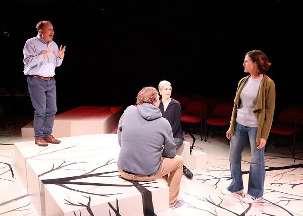 William Mullin, Tom Sharp Anne Stott & Sara Fitzpatrick Photo