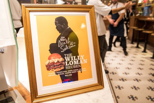 Photos/Video: DEATH OF A SALESMAN Star Wendell Pierce Helps Open the New Times Square Brooklyn Deli  Image