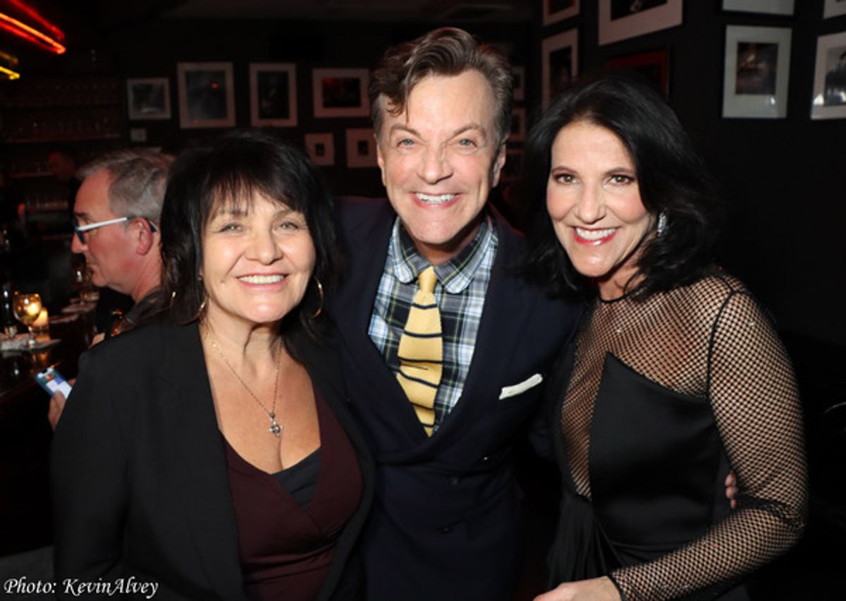 Lina Koutrakos, Jim Caruso, Susan Mack at 