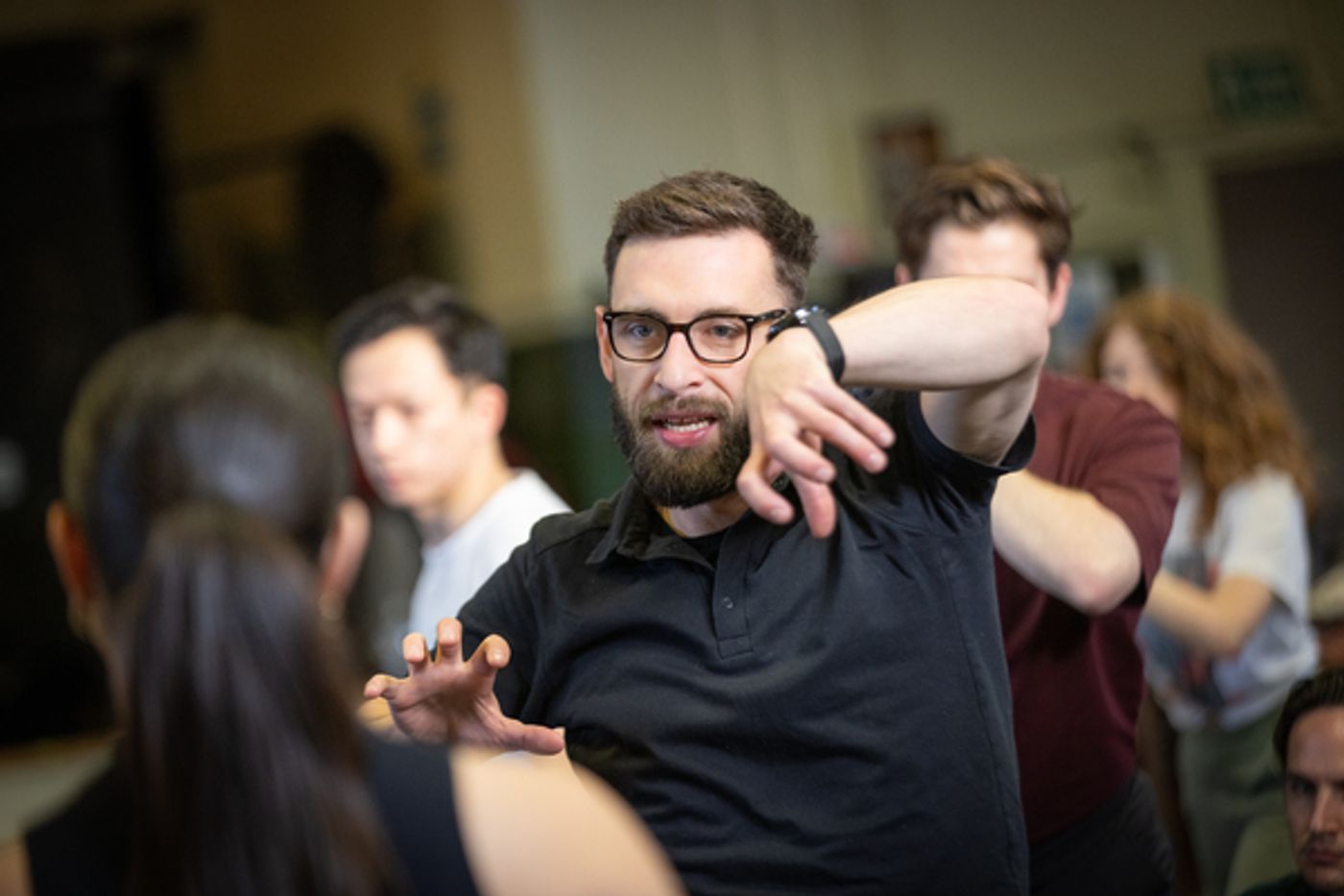 Photos: Inside Rehearsal For THE OCEAN AT THE END OF THE LANE UK and Ireland Tour  Image