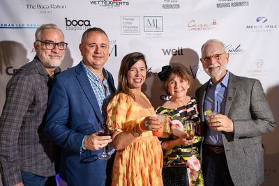 Rob Sadowsky, Sean Hayden, Roxana Garciga, Julia Johnston, Dr. Steven Mednick Photo