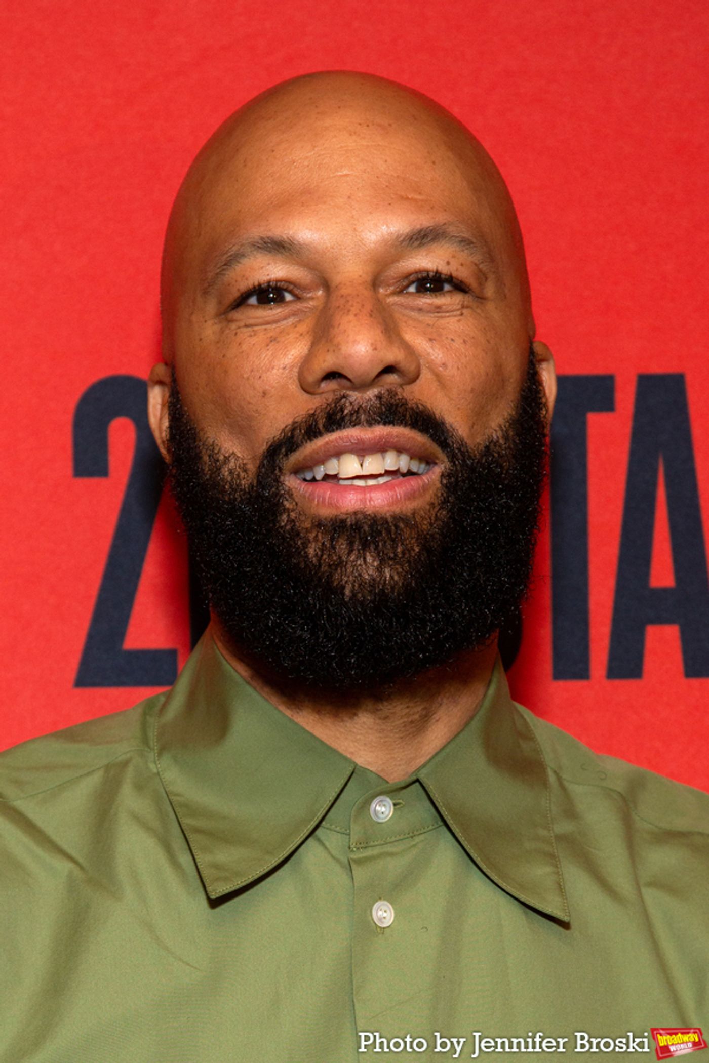 Photos: The Company of BETWEEN RIVERSIDE AND CRAZY Meets the Press!  Image