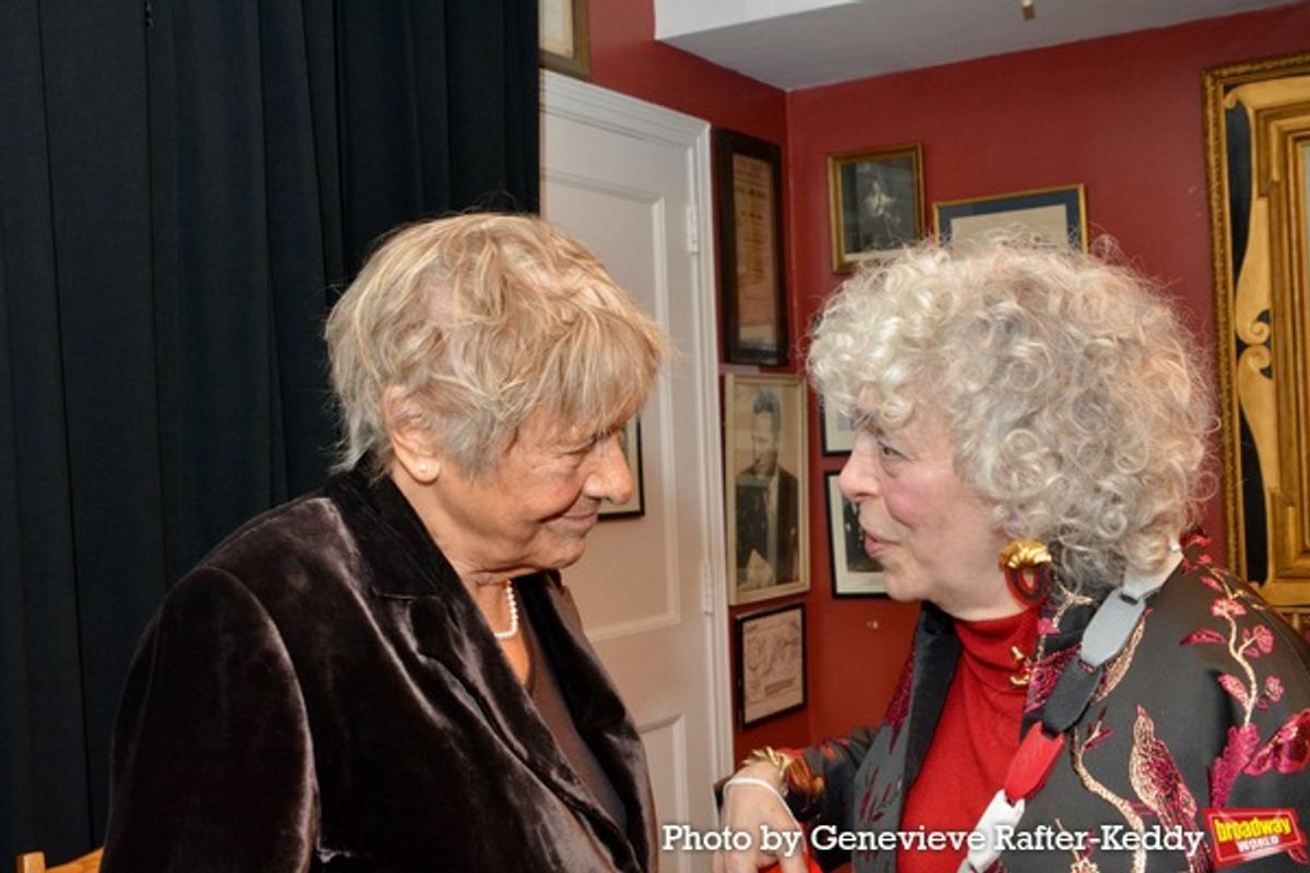 Estelle Parsons and Marilyn Sokol at 