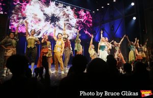 Betsy Wolfe, Stark Sands and The Company of "& Juliet" Photo
