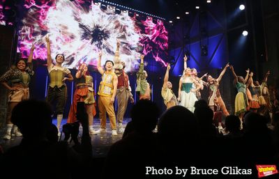 Betsy Wolfe, Stark Sands and The Company of "& Juliet" Photo