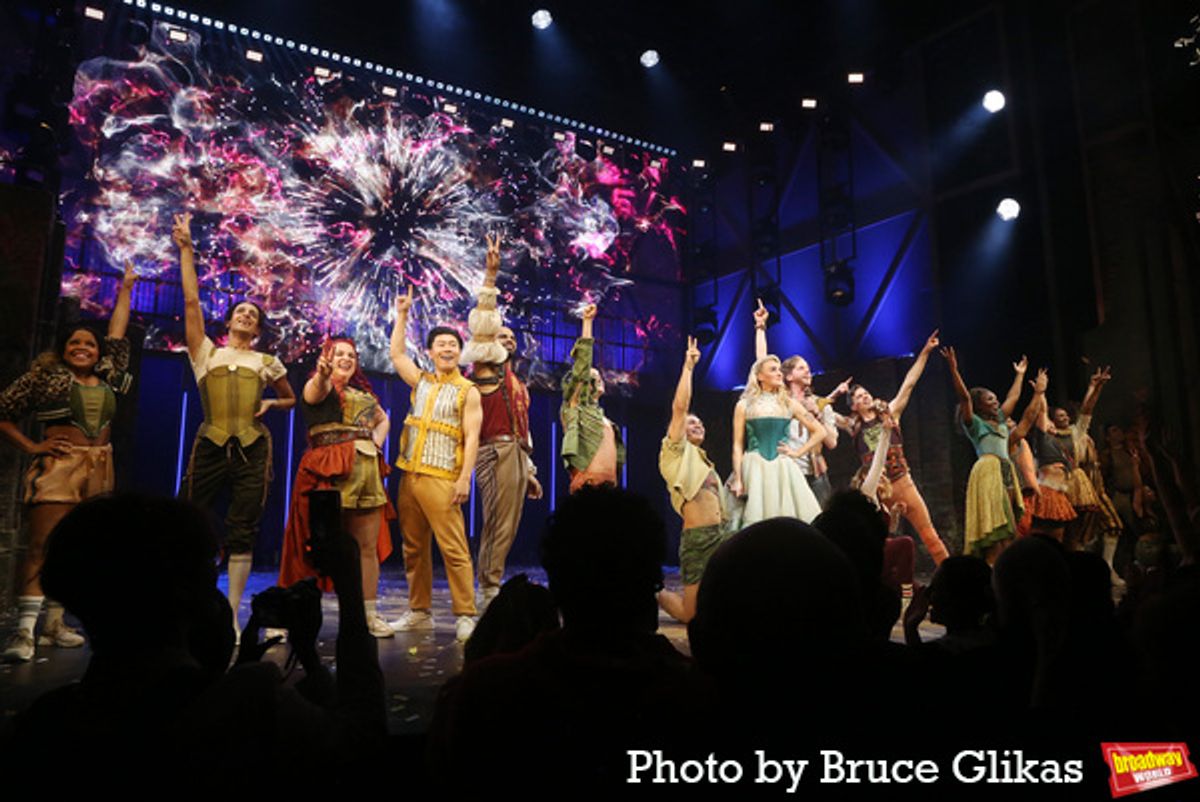 Betsy Wolfe, Stark Sands and The Company of '& Juliet' at 