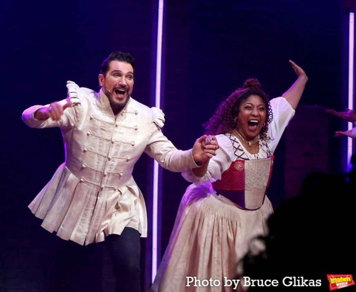 Paulo Szot and Melanie La Barrie at 